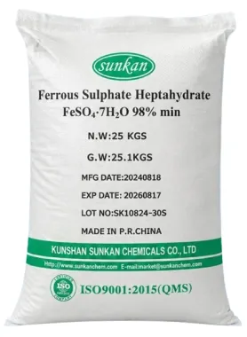 PHÈN SẮT (FeSO4.7H2O) 98% 
