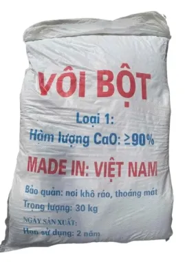 Vôi Bột 90% Việt Nam - CaO 90%