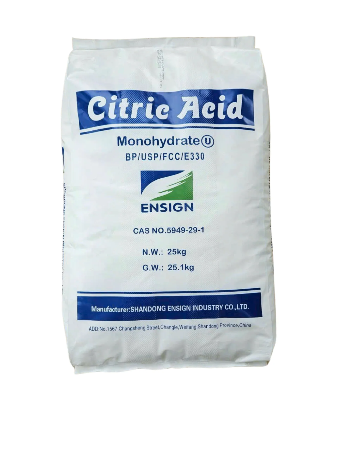 CITRIC ACID ANHYDROUS - C6H8O7