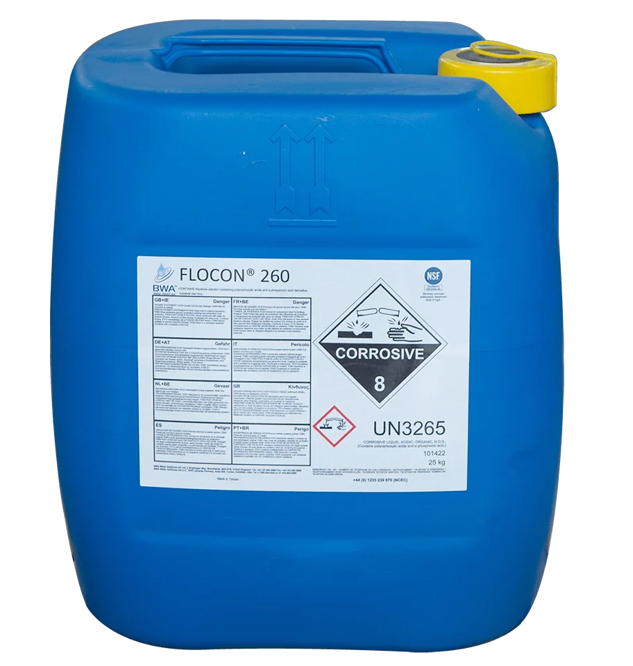 Hóa chất chống cáu cặn màng RO FLOCON 260