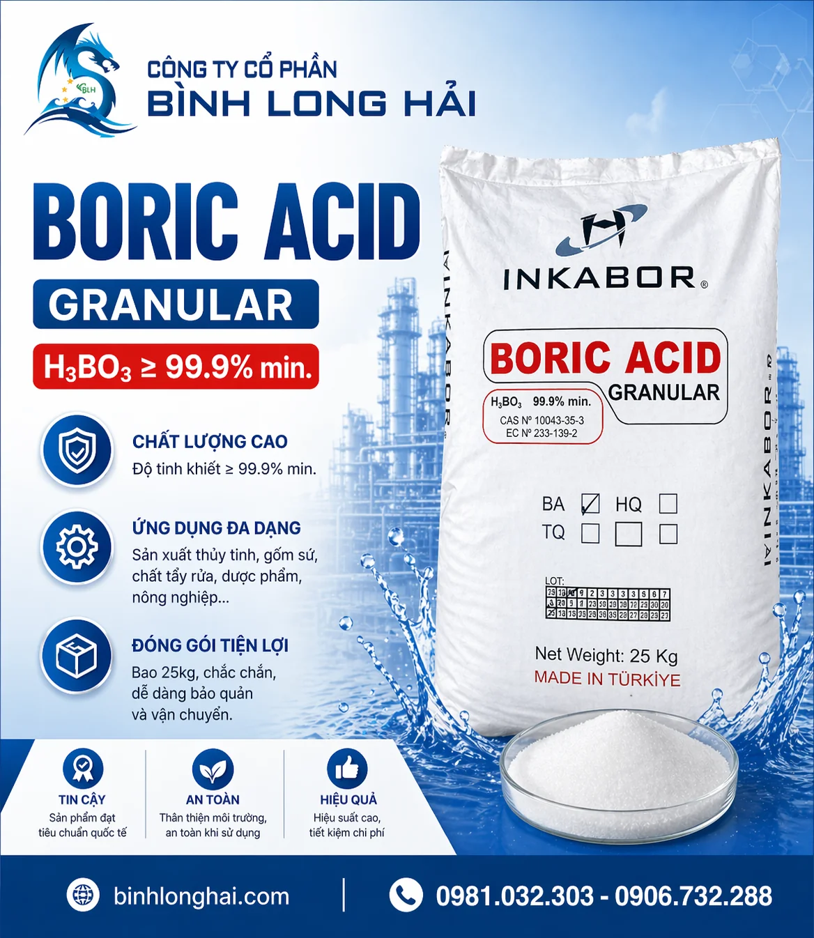 CÔNG TY CỔ PHẦN BÌNH LONG HẢI