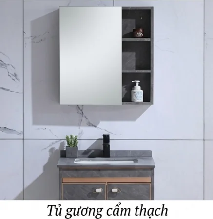 Tủ gương cẩm thạch