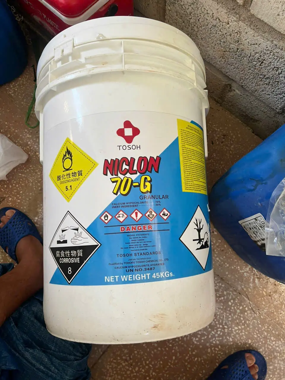 HÓA CHẤT CHLORINE NICLON 70-G
